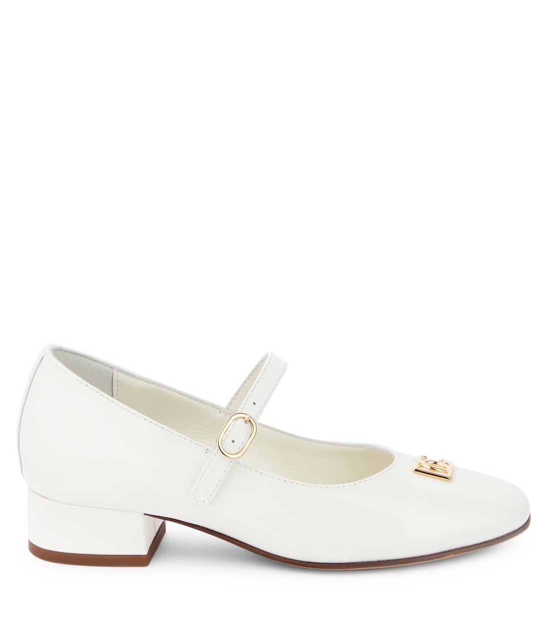 Bailarinas de charol con logo | Dolce&Gabbana Kids