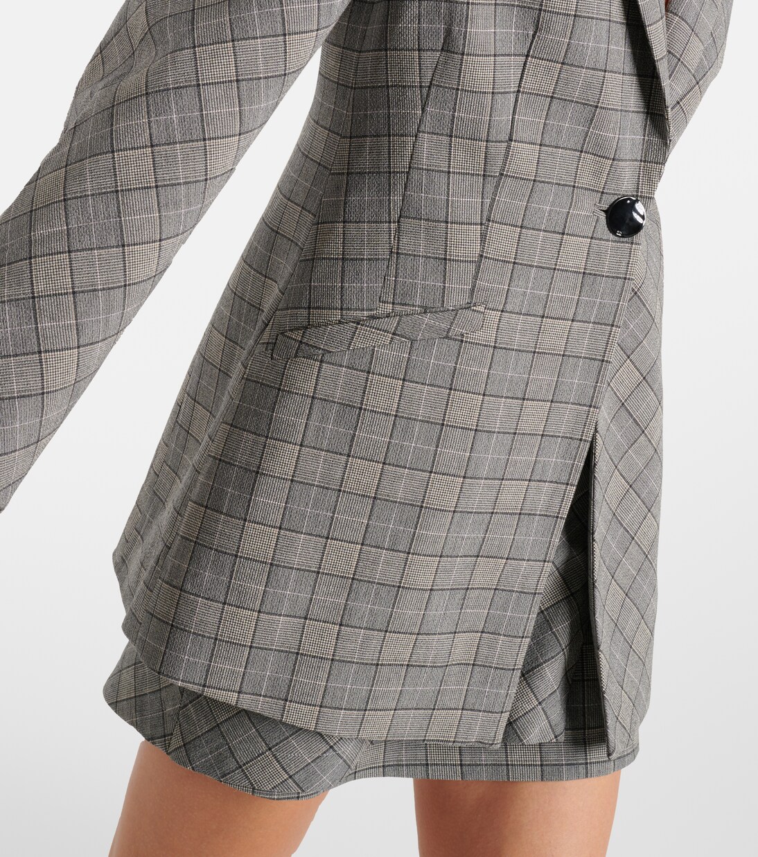 Checked blazer | Ganni