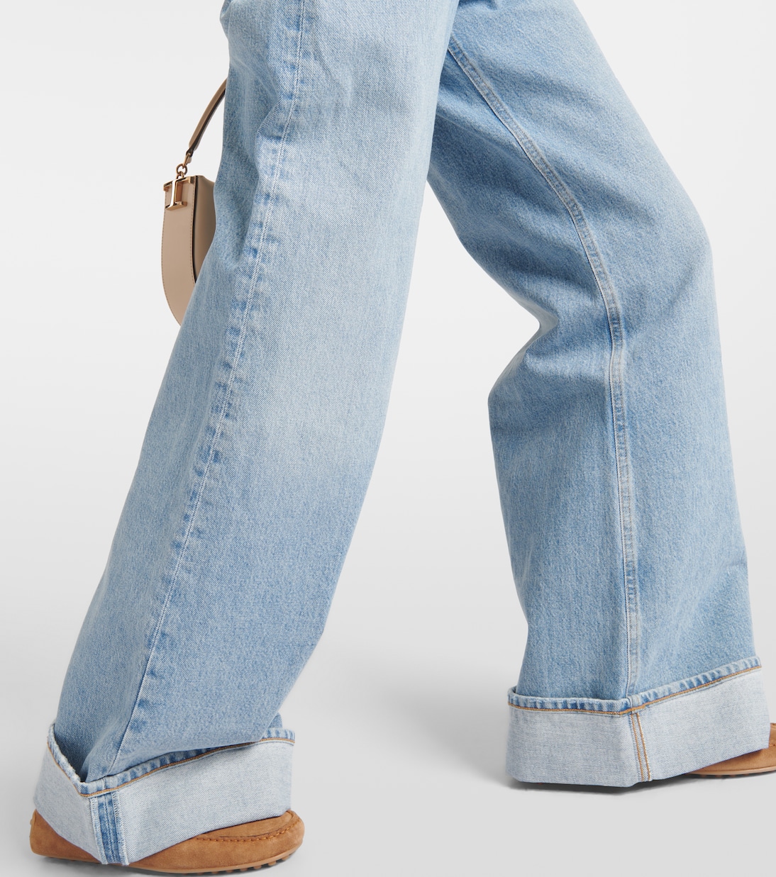 High-Rise Wide-Leg Jeans Dame | Agolde