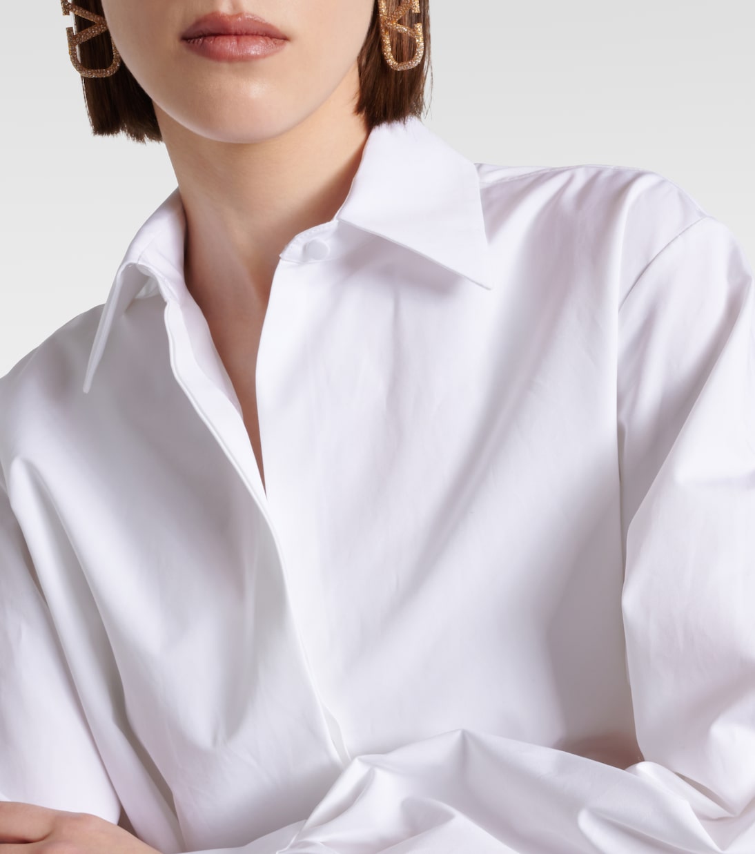 Oversize-Hemd aus Baumwolle | Valentino