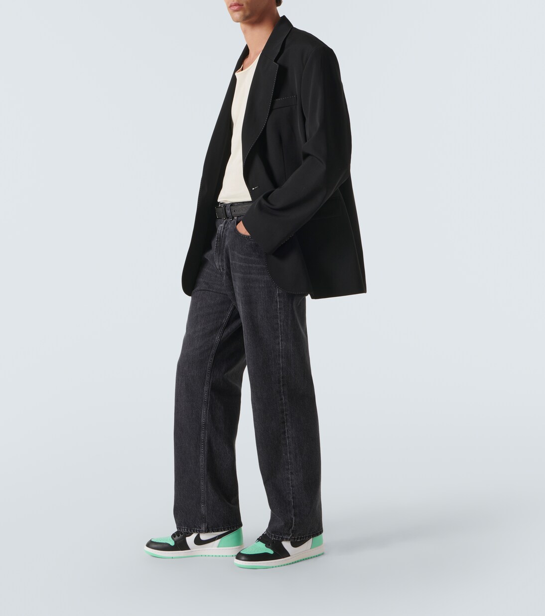 Air Jordan 1 leather high-top sneakers | Nike