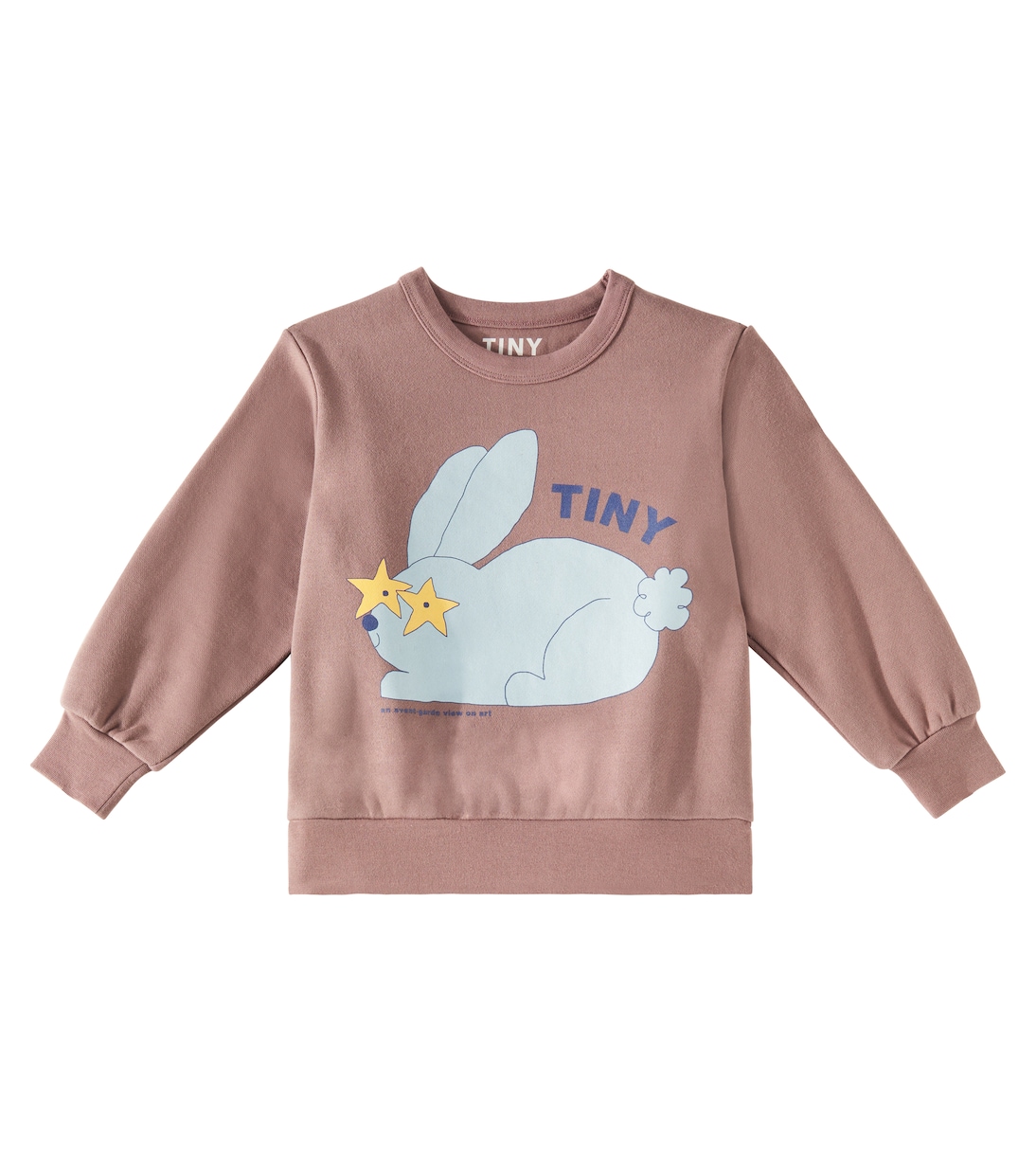 Rabbit printed cotton sweatshirt | Tinycottons