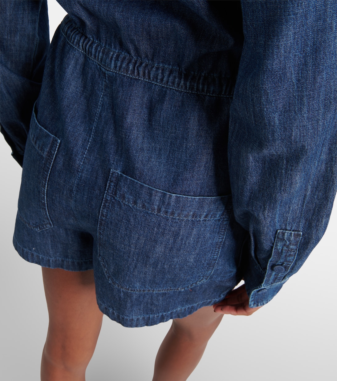 Playsuit VGold aus Denim | Valentino