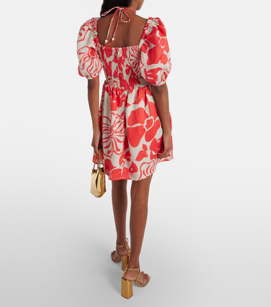 Robe Odelia en lin à fleurs | Faithfull