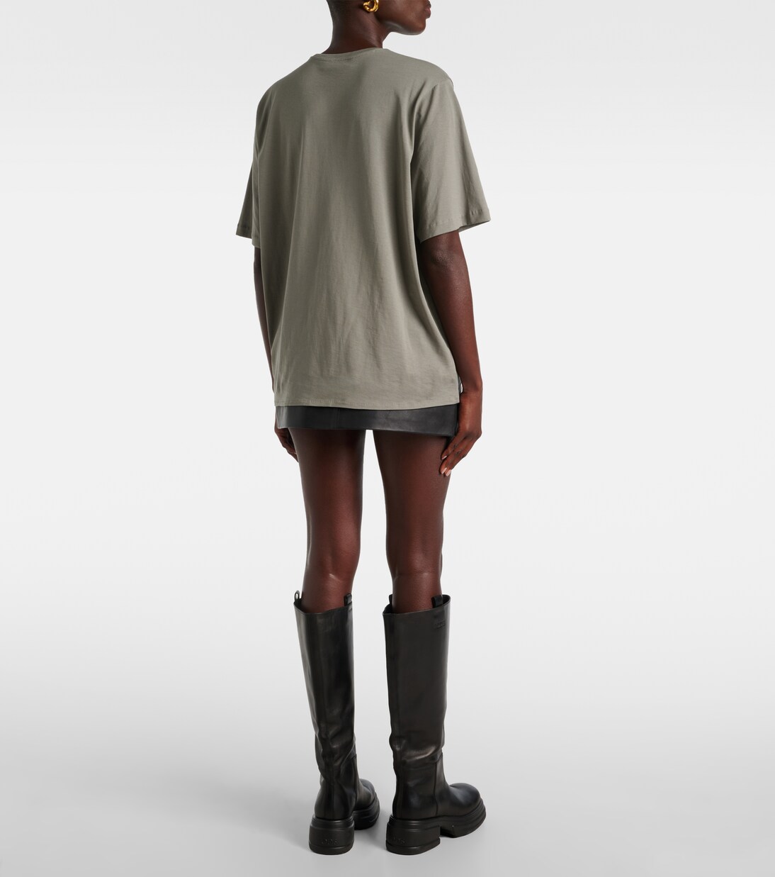 T-Shirt Harper aus Baumwoll-Jersey | The Frankie Shop