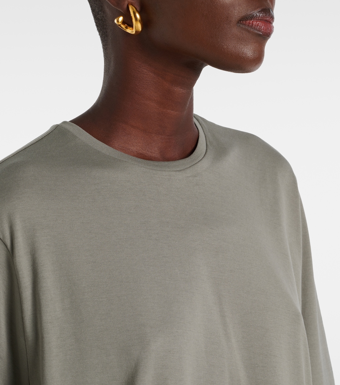 T-Shirt Harper aus Baumwoll-Jersey | The Frankie Shop