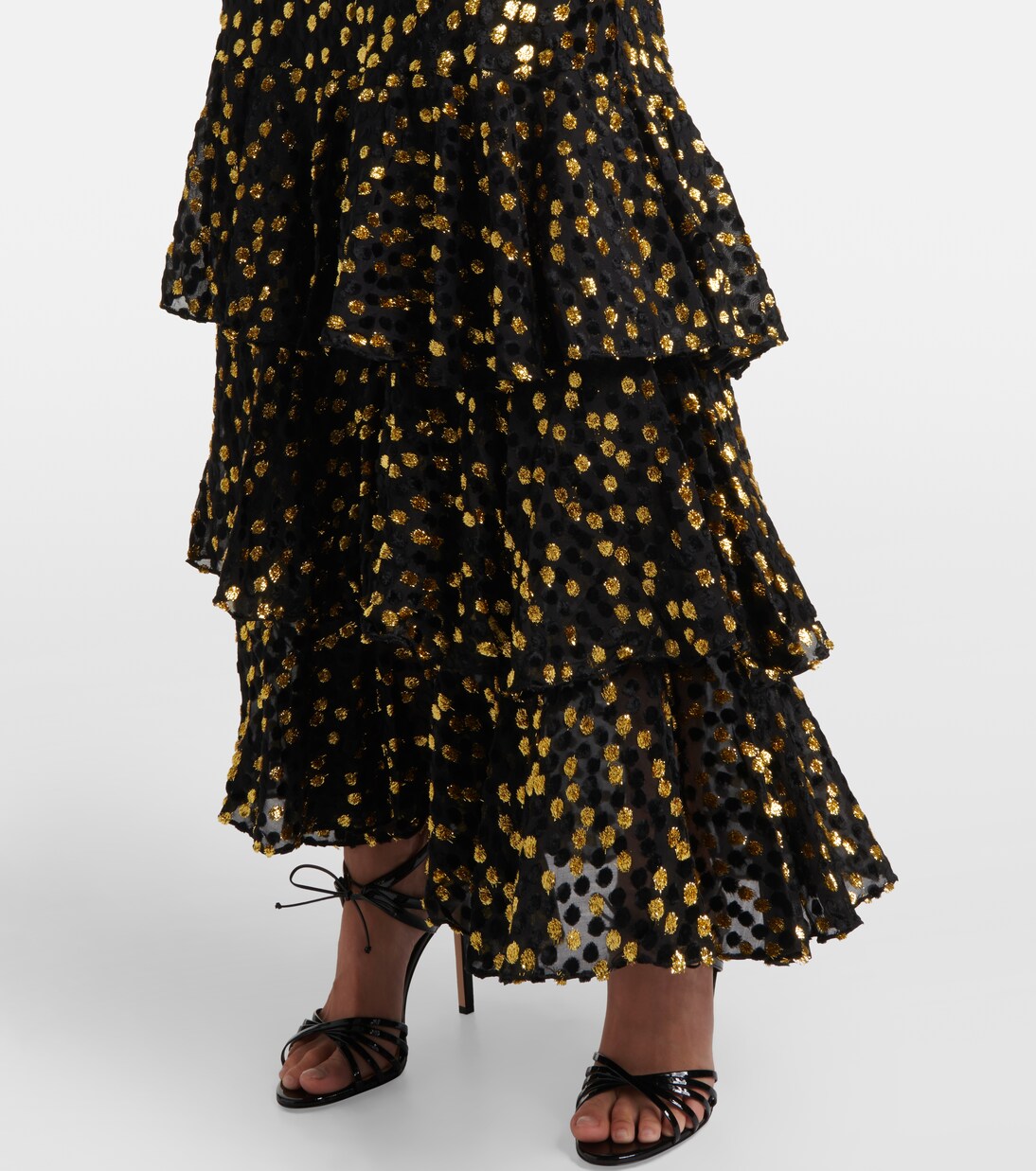 Robe longue Amelle à ornements | Rixo