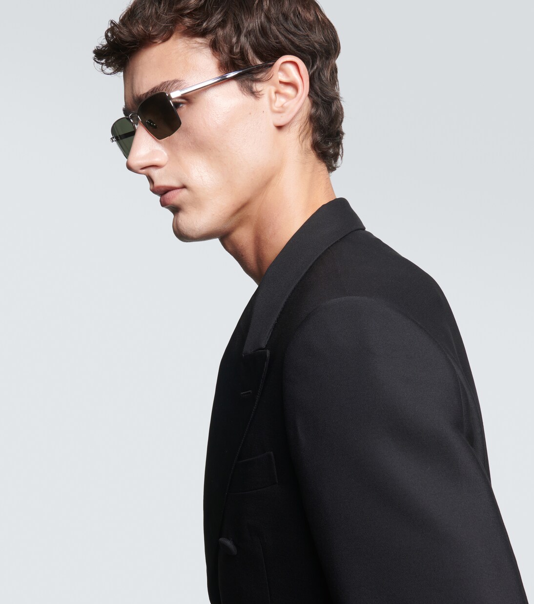 SL 700 rectangular sunglasses | Saint Laurent