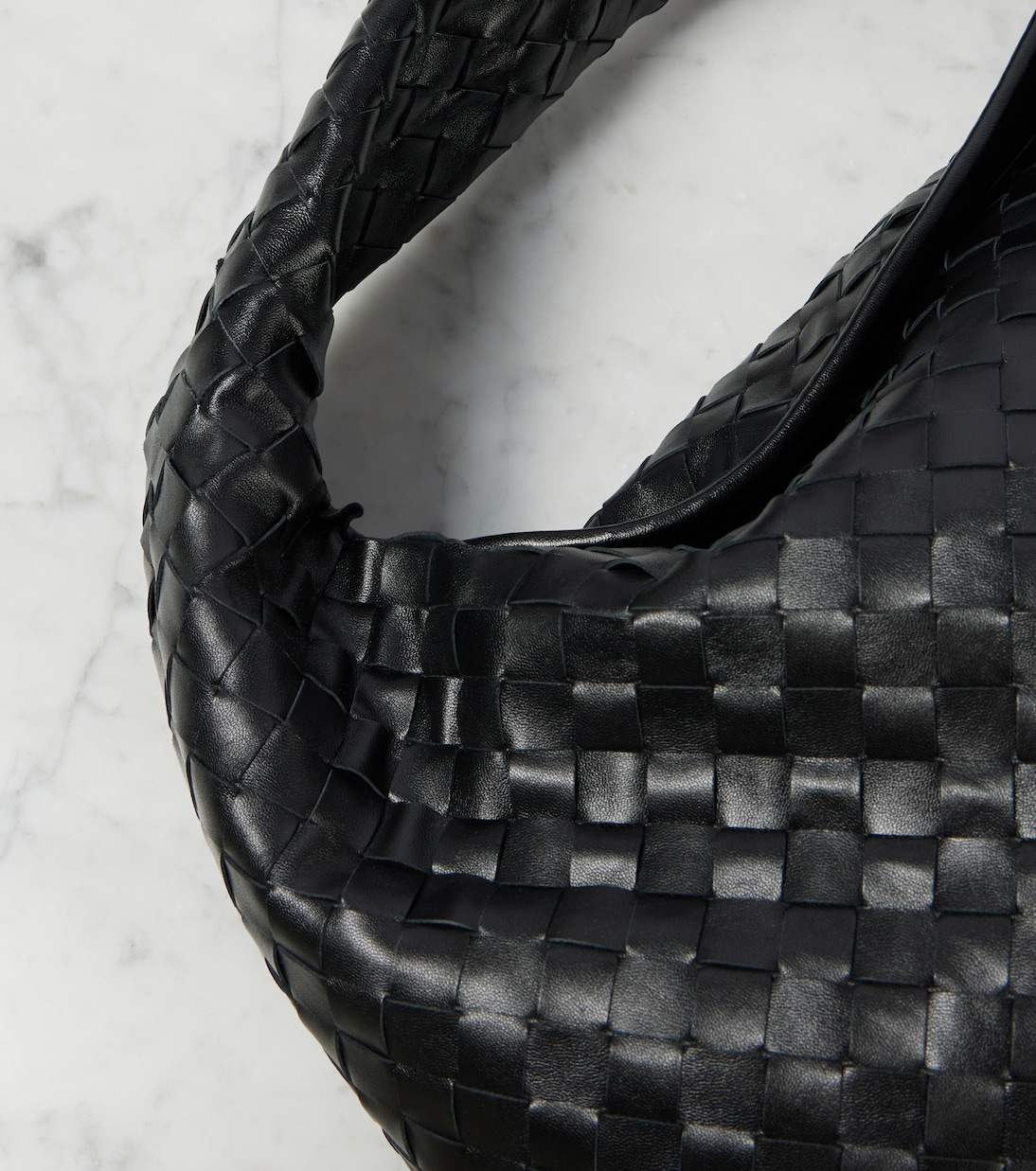 Hop Intrecciato Large leather tote bag | Bottega Veneta