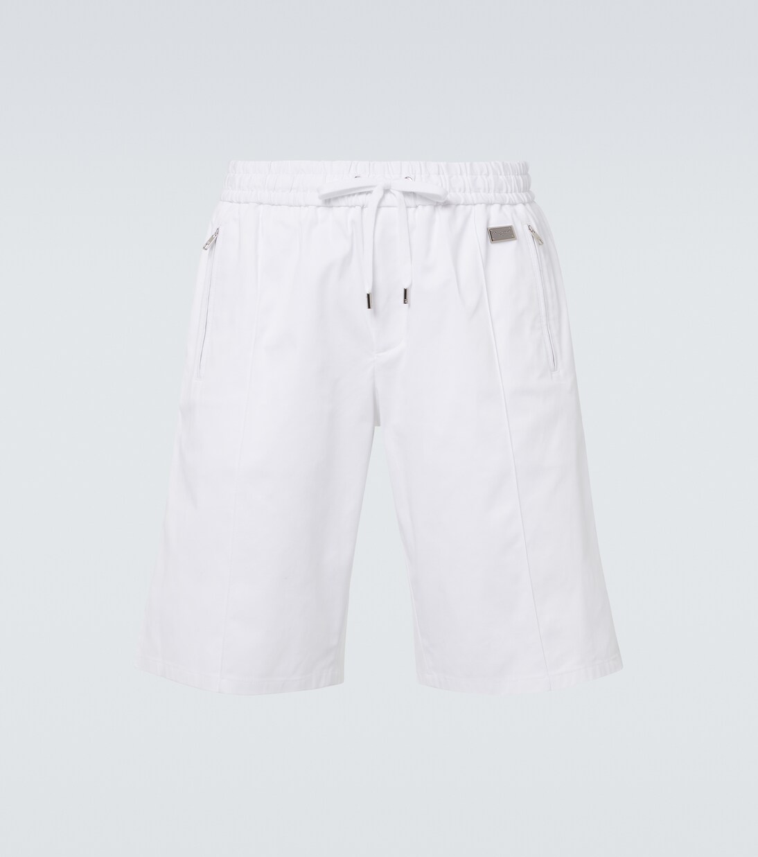 Cotton gabardine Bermuda shorts | Dolce&Gabbana