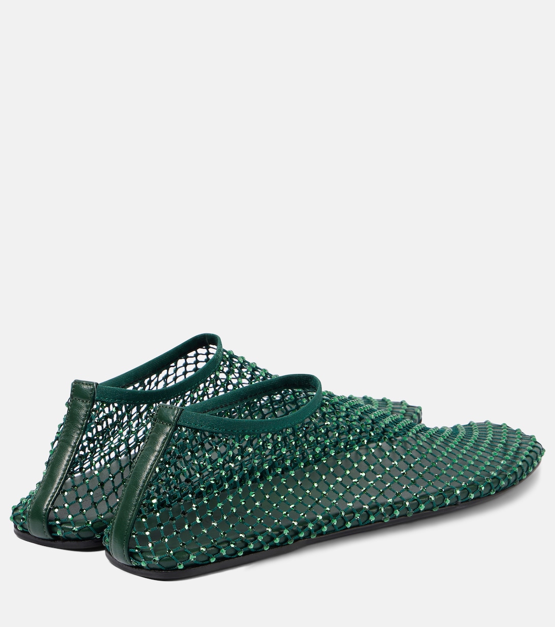 Minette crystal-embellished flats | Christopher Esber