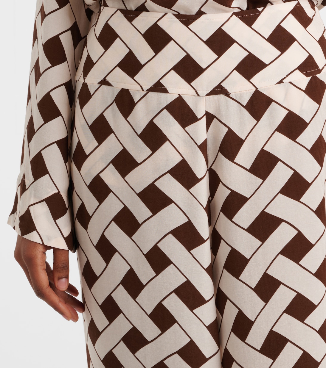 Pantalon ample Isotta imprimé | Rixo