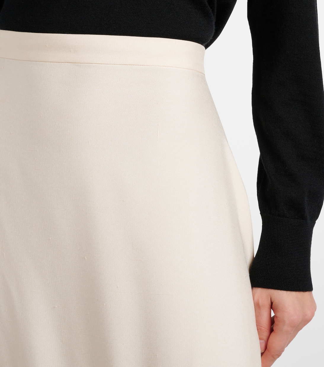 Maxirock aus Seide | Valentino