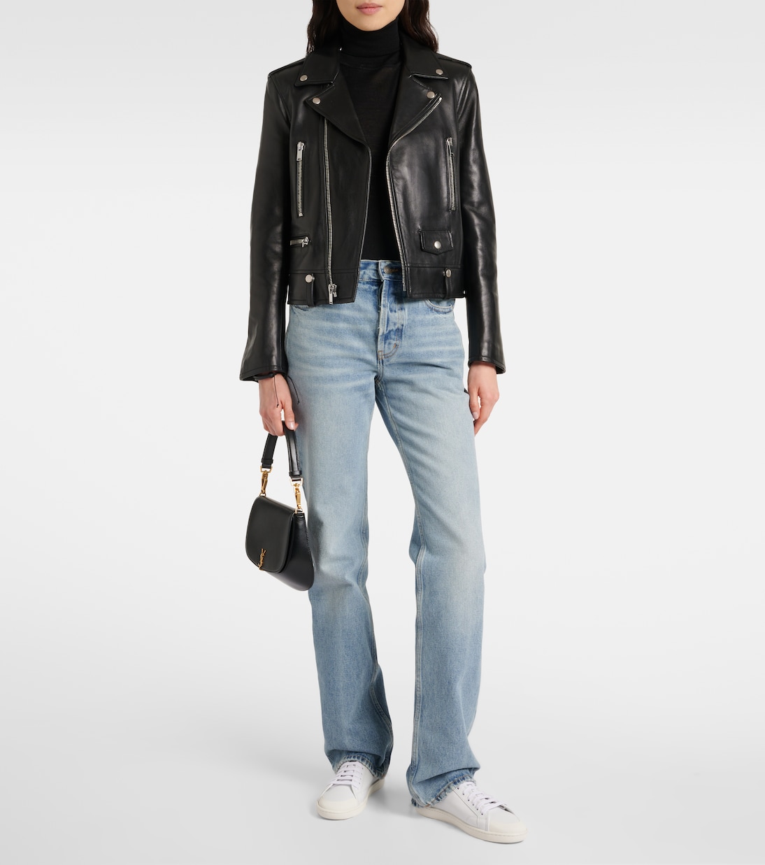 Sneakers Gym aus Leder | Saint Laurent