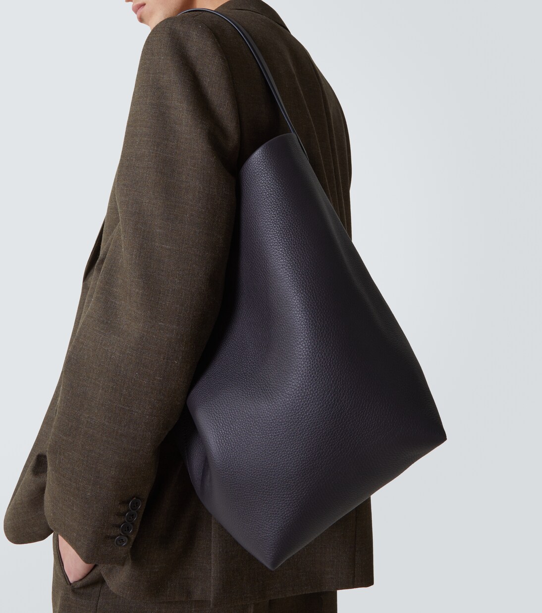 Tote Bag N/S Park Large aus Leder | The Row