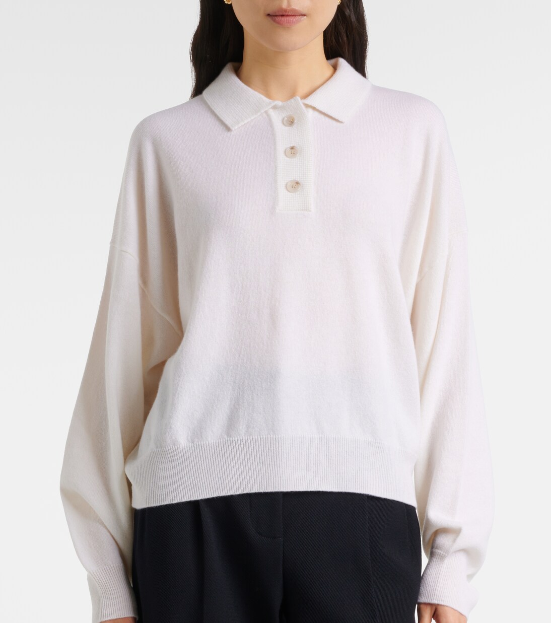 Polo en laine et cachemire | Jardin des Orangers