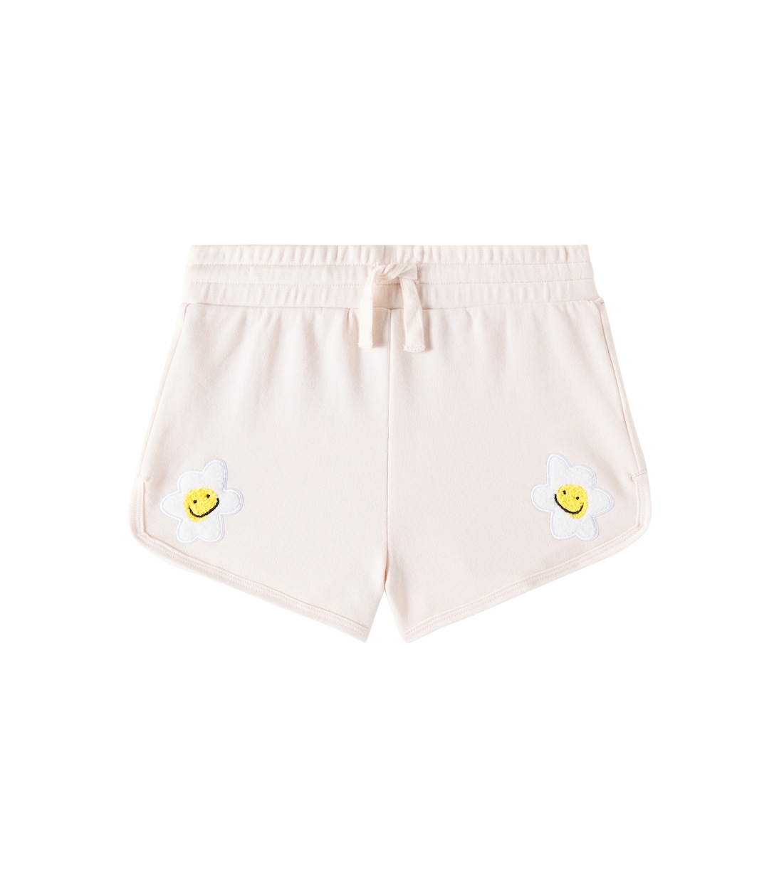 Patch-appliqué cotton jersey shorts | Stella McCartney Kids