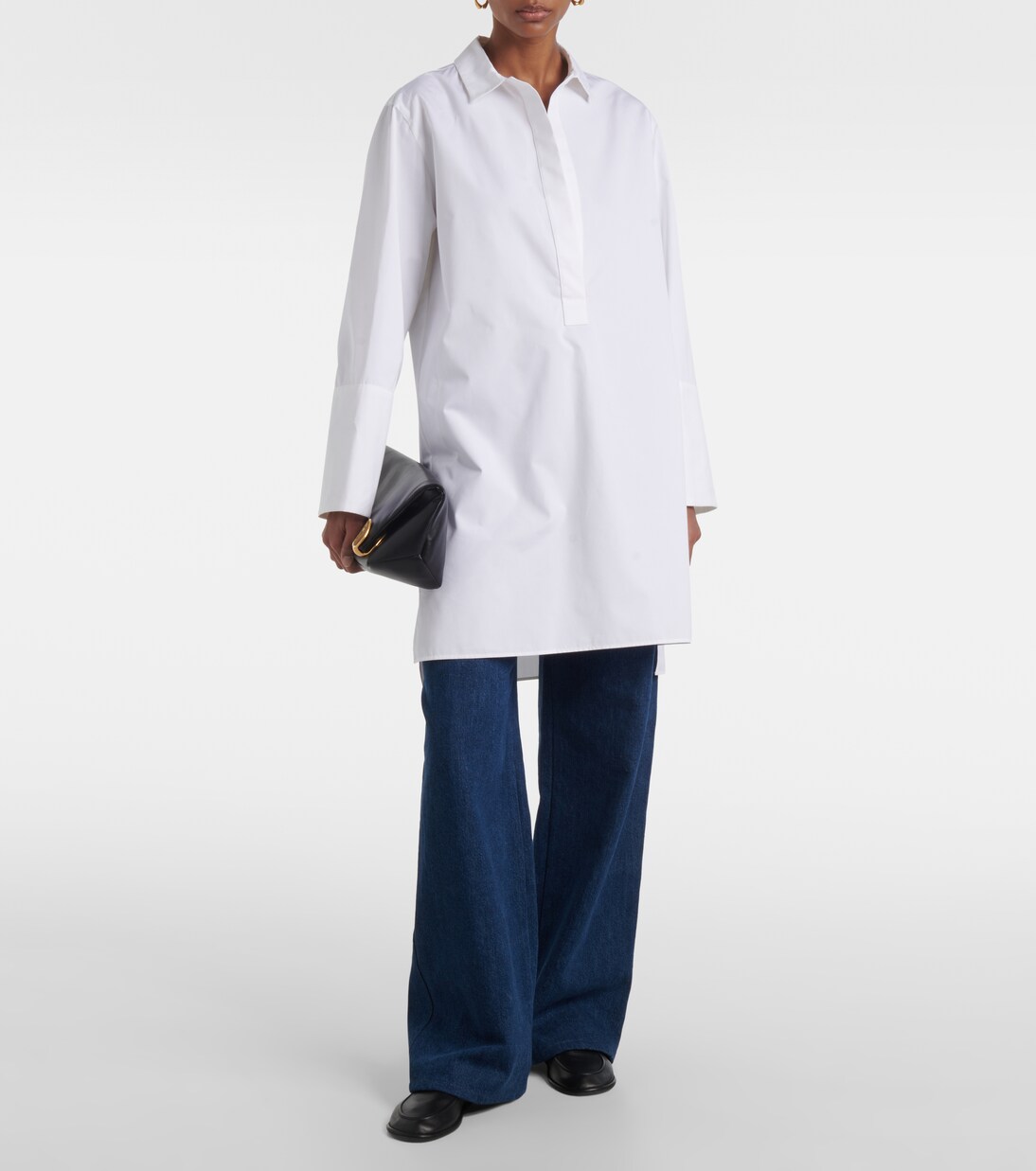 River cotton poplin tunic | Fforme