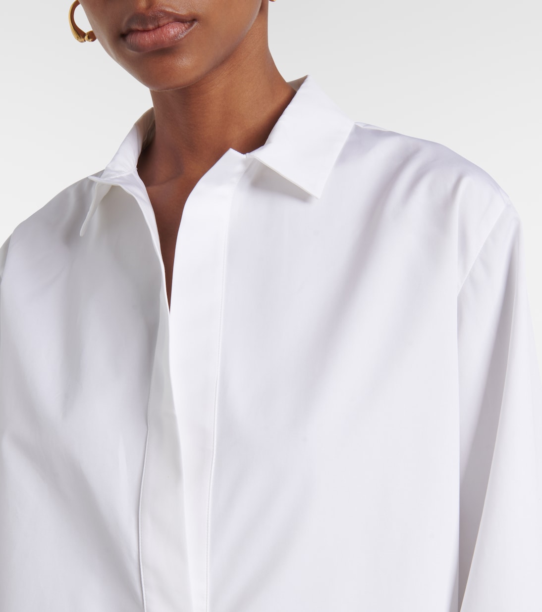 River cotton poplin tunic | Fforme