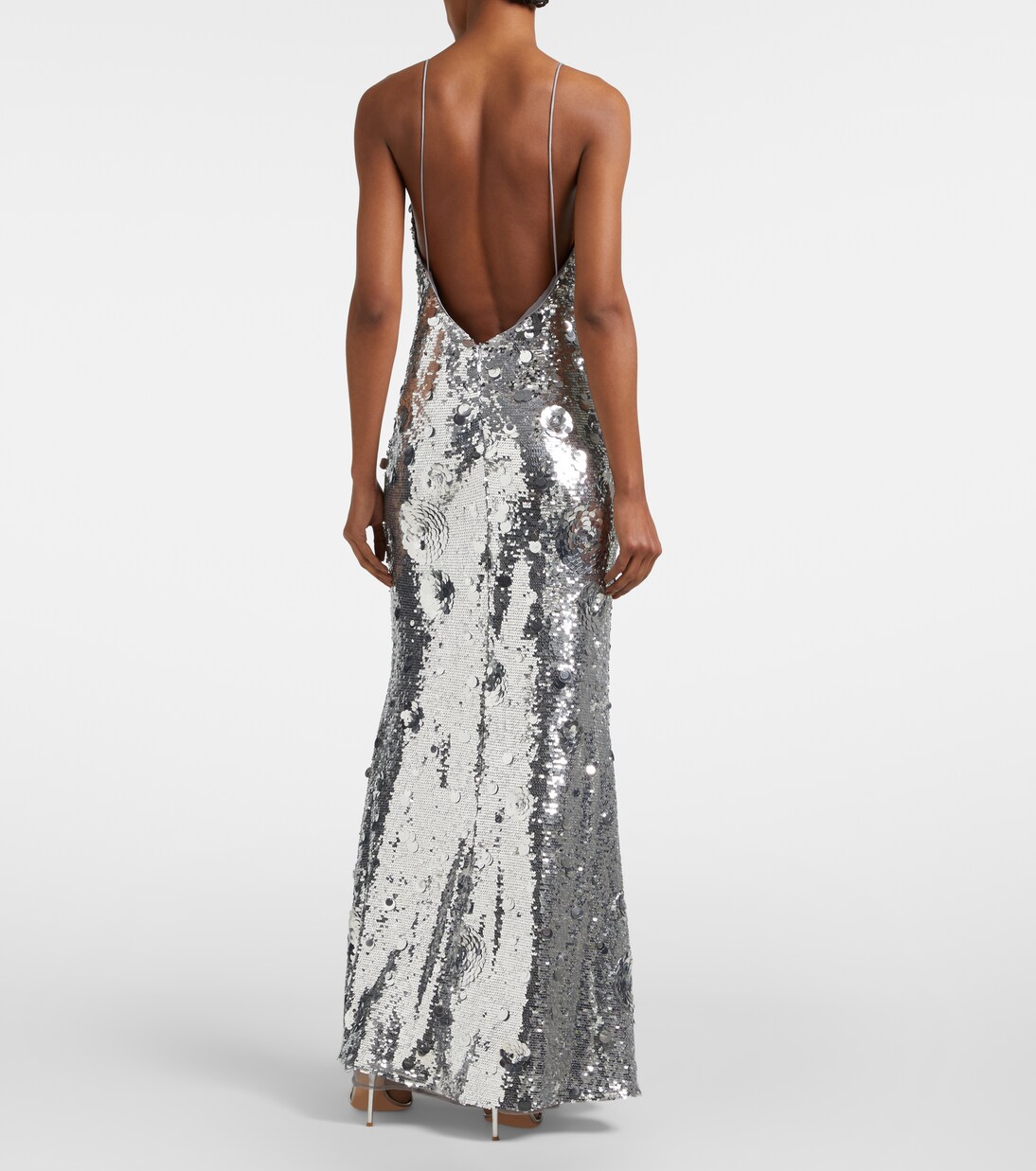 Robe longue Claudie à sequins | The New Arrivals Ilkyaz Ozel