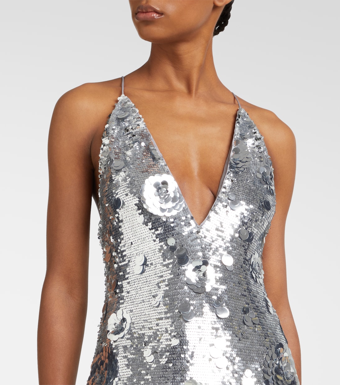 Robe longue Claudie à sequins | The New Arrivals Ilkyaz Ozel