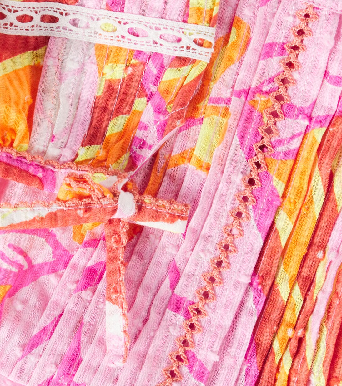 Bonnie printed cotton top | Poupette St Barth Kids