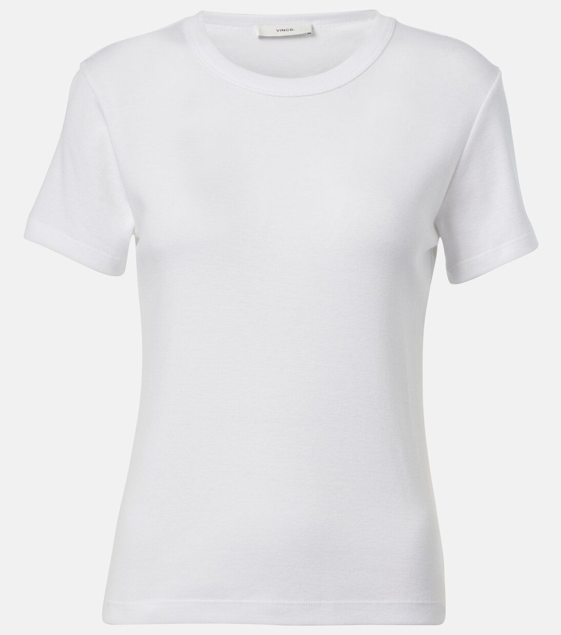 T-shirt Shrunken 90s en coton mélangé | Vince