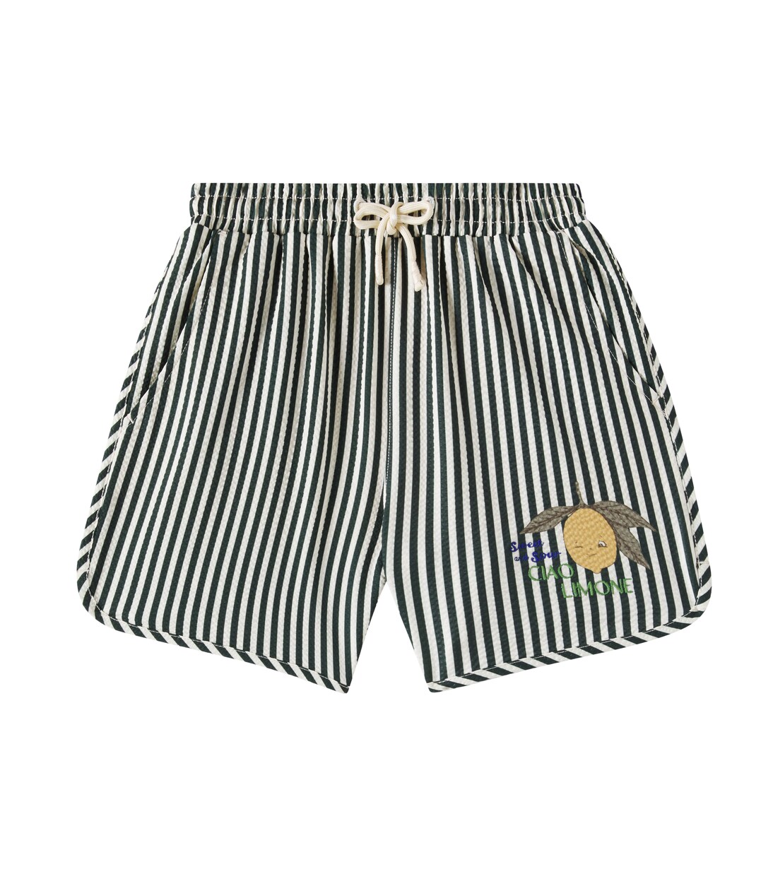 Badeshorts Seer Asnou aus Seersucker | Konges Sløjd