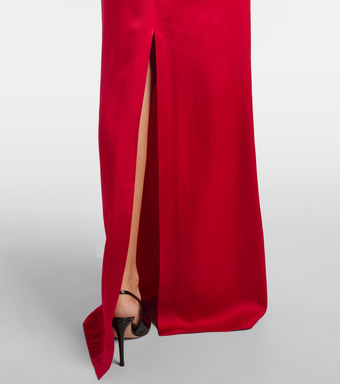 Robe longue en satin  | Stella McCartney