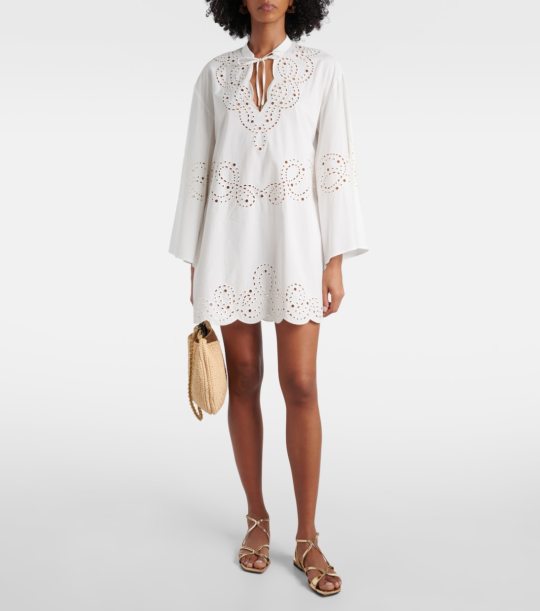 Minikleid Sarina aus einem Baumwollgemisch | Simkhai