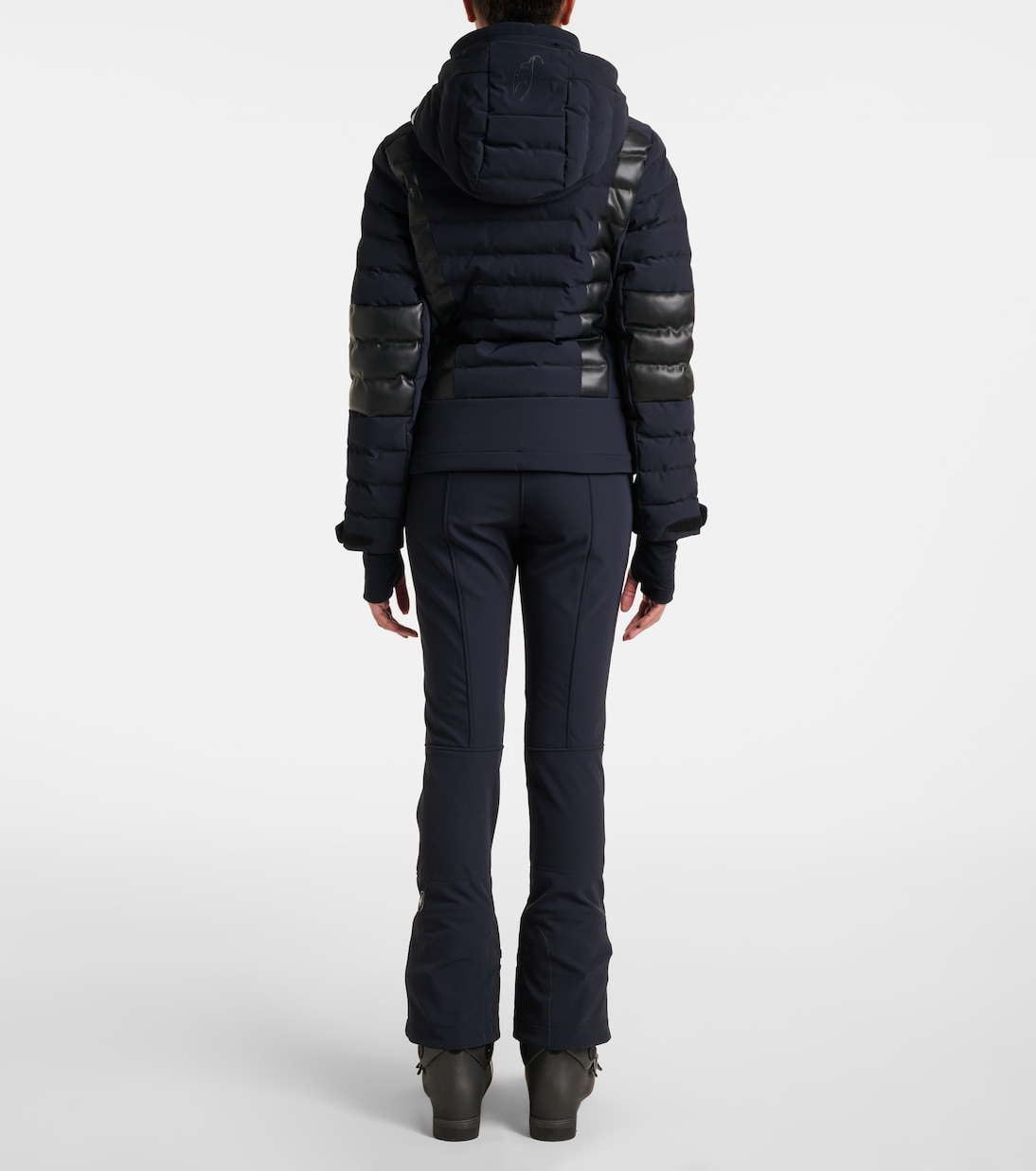 Skijacke Lisbeth mit Lederimitat | Toni Sailer