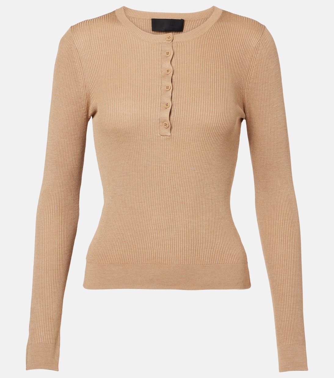 Henley-Top Kyrie aus Seide | Nili Lotan