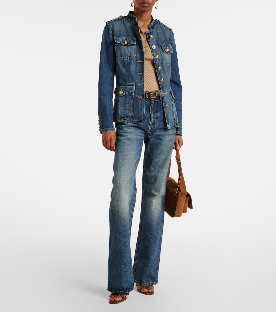 Henley-Top Kyrie aus Seide | Nili Lotan