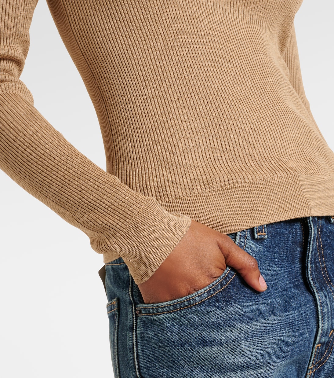 Henley-Top Kyrie aus Seide | Nili Lotan