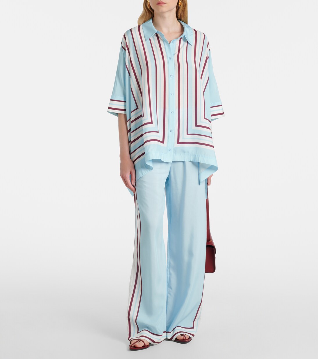 Bowman printed oversized shirt | Simkhai