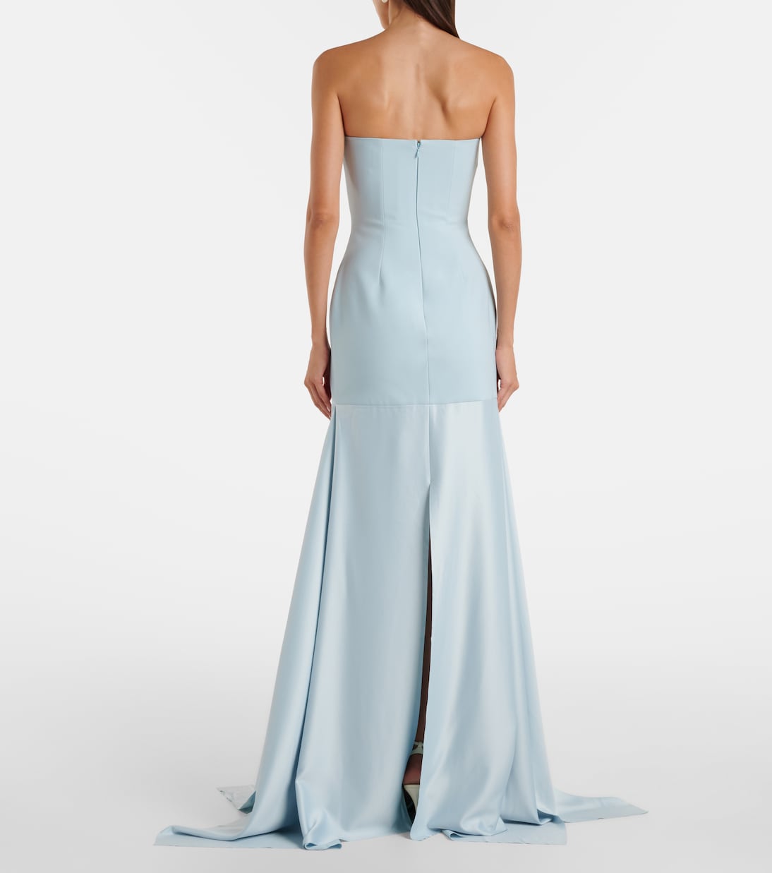 Robe longue bustier Alessandra | Solace London