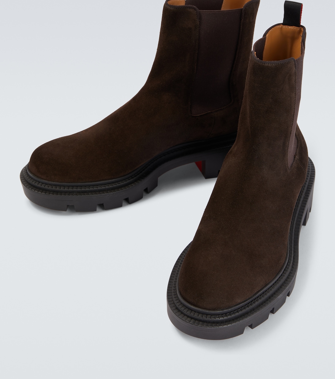 Devon College suede Chelsea boots | Christian Louboutin