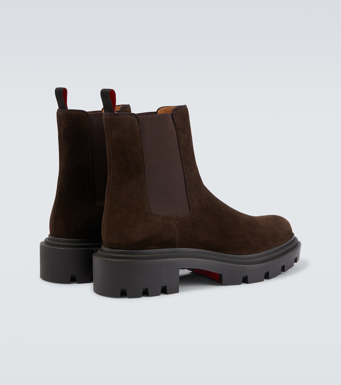 Devon College suede Chelsea boots | Christian Louboutin