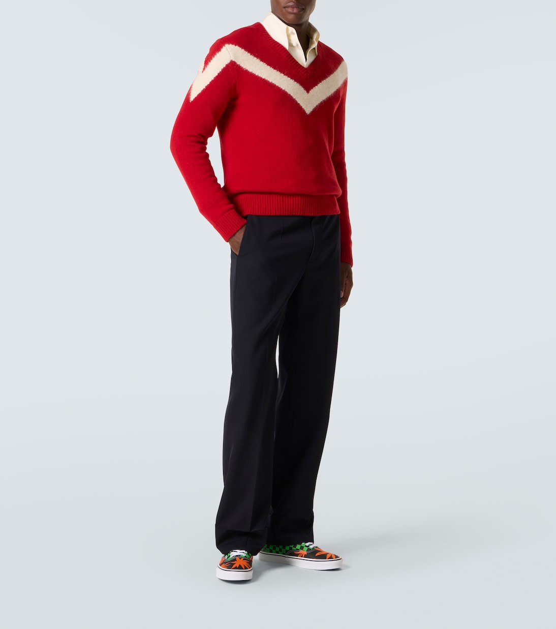 x Vans VLogo printed sneakers | Valentino Garavani