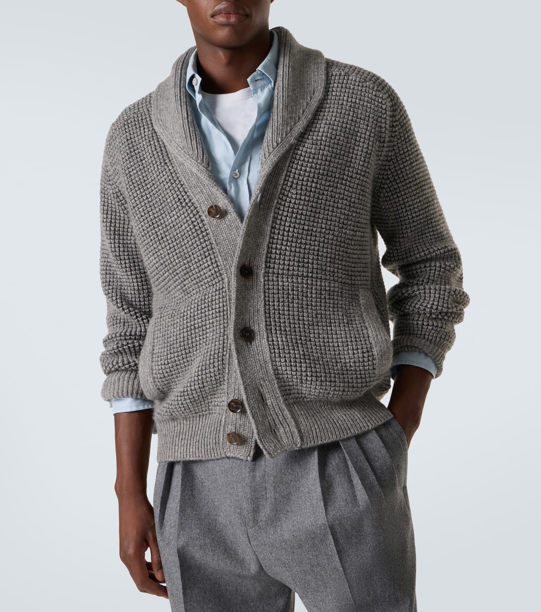 Cardigan en cachemire et mohair | Zegna