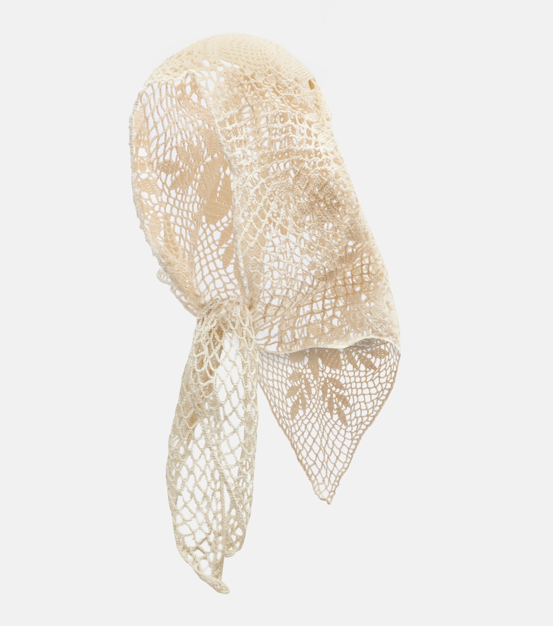 Floral crochet cotton scarf | Magda Butrym