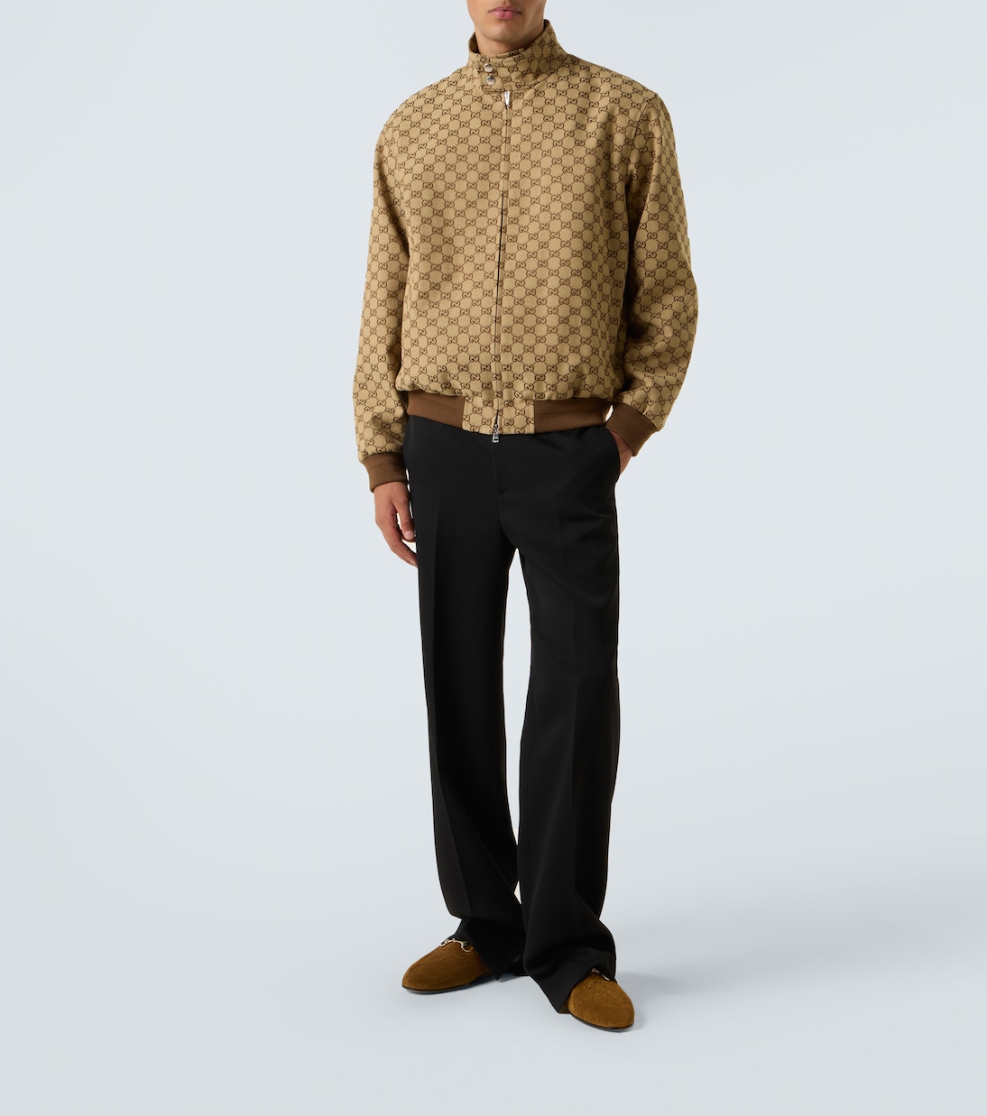 GG Horsebit suede mules | Gucci