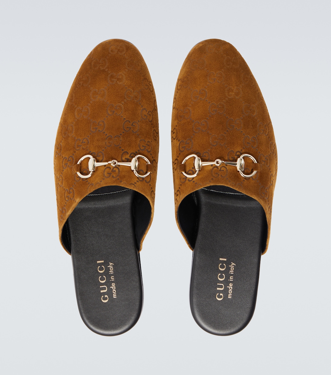 GG Horsebit suede mules | Gucci