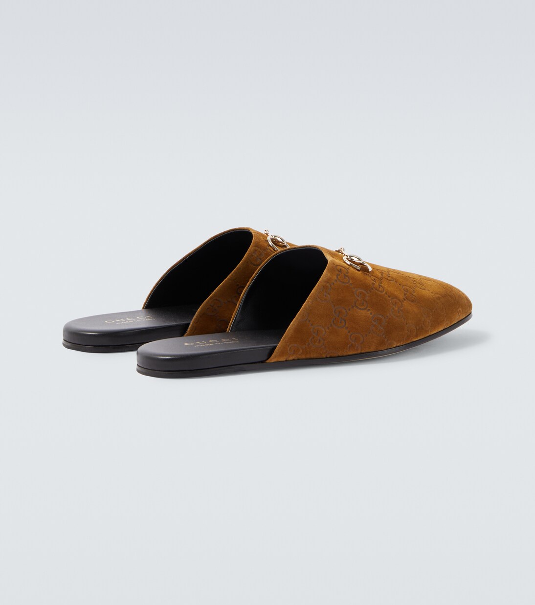 GG Horsebit suede mules | Gucci