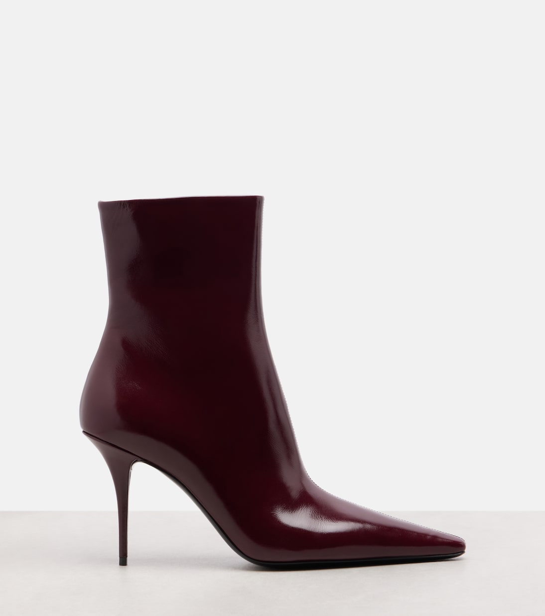 Ashley 90 leather ankle boots | Saint Laurent