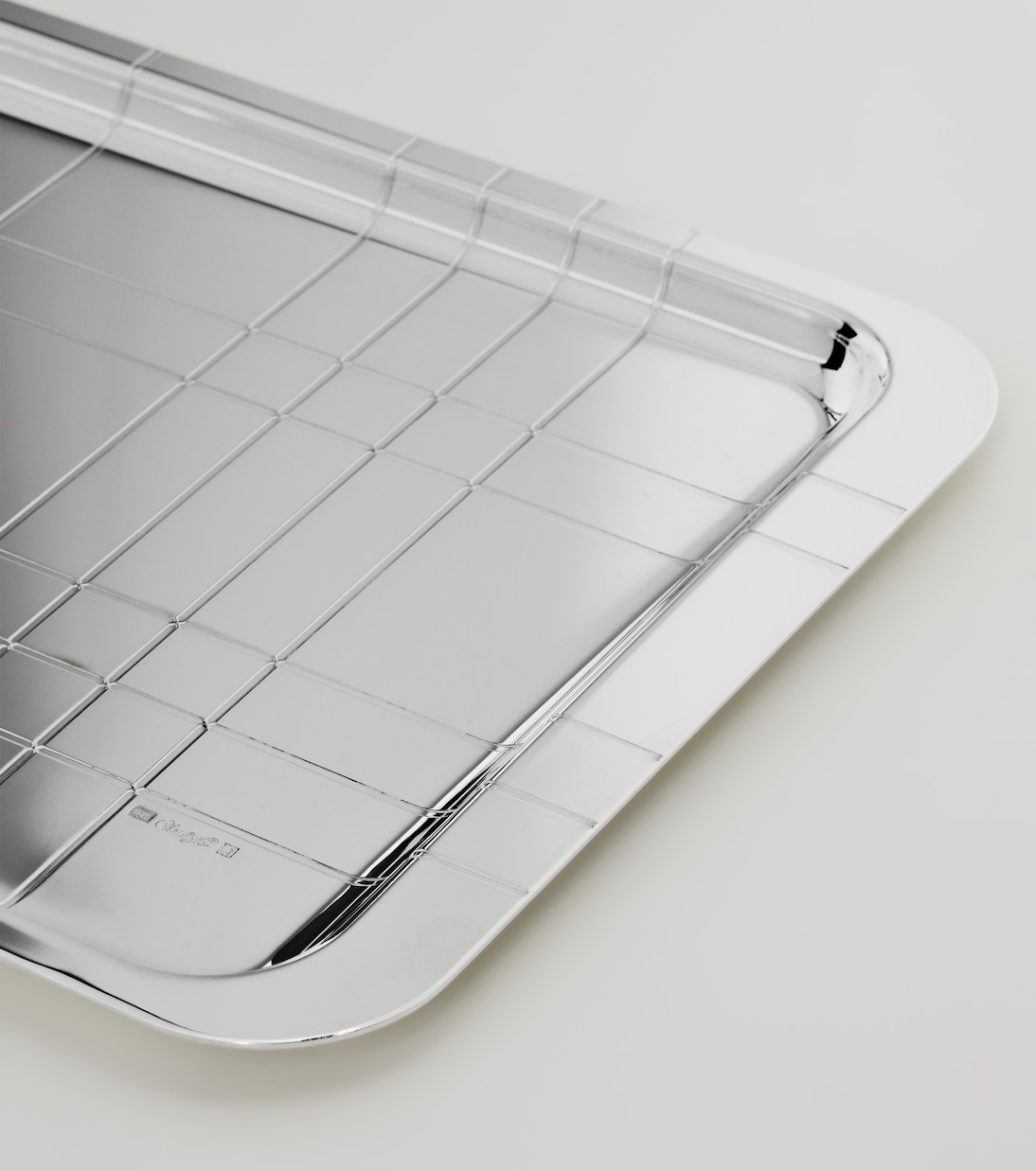 Graphik silver-plated tray | Christofle