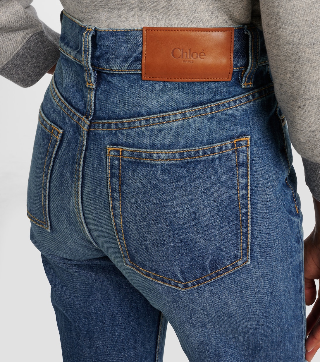 High-rise flared jeans | Chloé