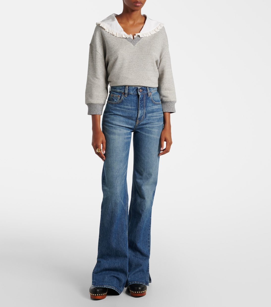 High-rise flared jeans | Chloé