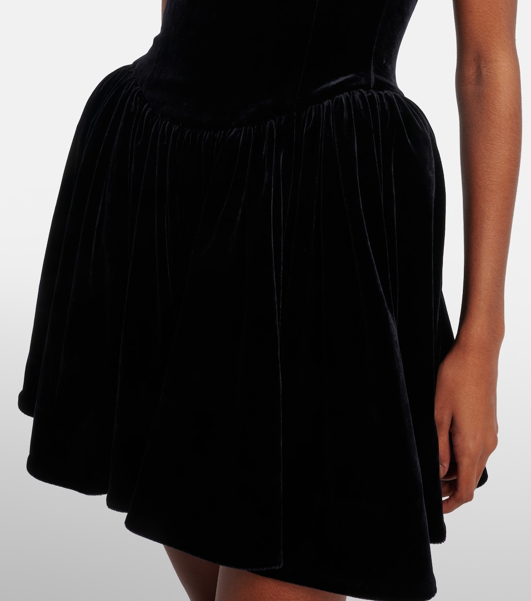 Minikleid aus Samt | Shushu/Tong