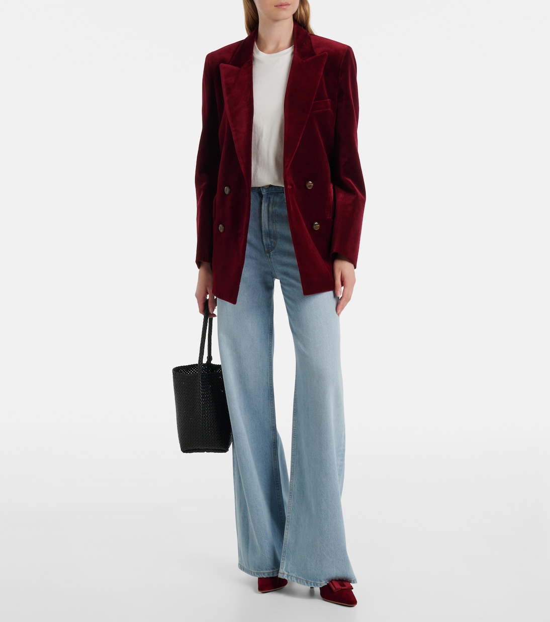 Reador 90 velvet pumps | Manolo Blahnik